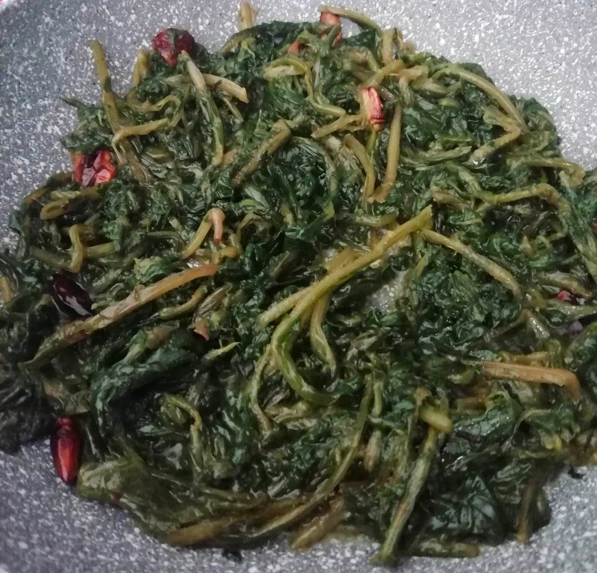 PAN-FRIED WILD CHICORY