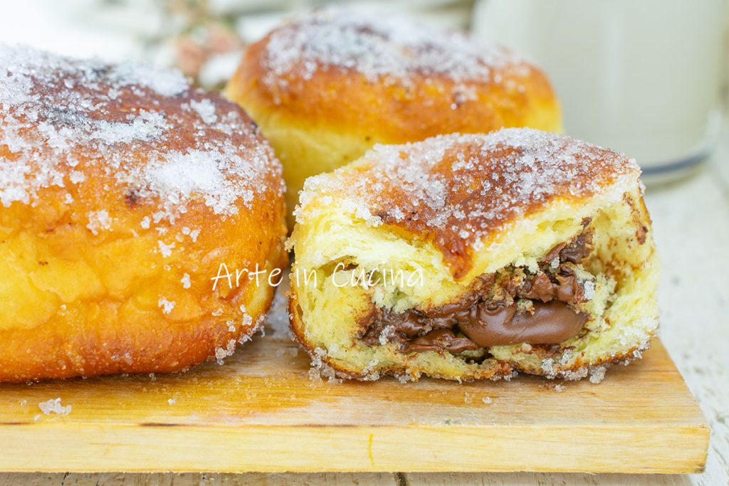 Chocolate Chip and Nutella Donuts
