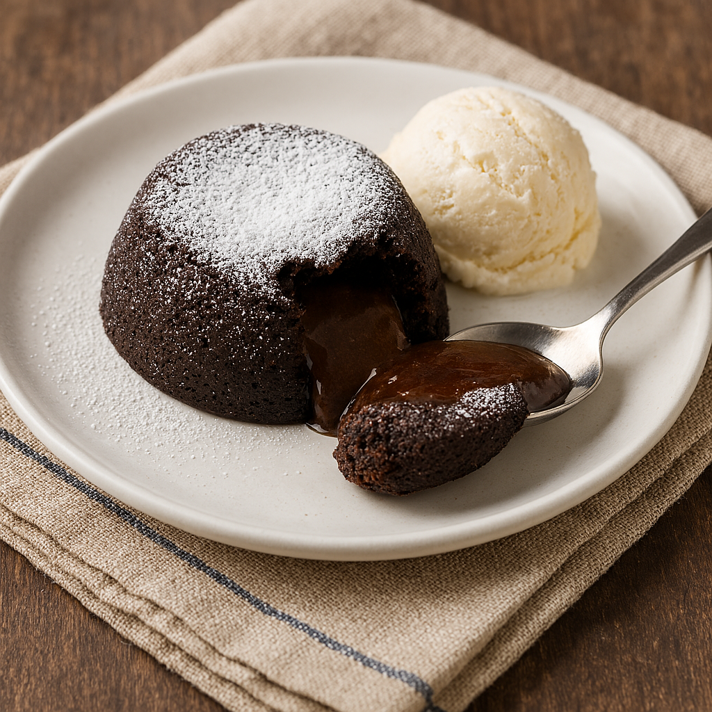 Chocolate Fondant in Air Fryer