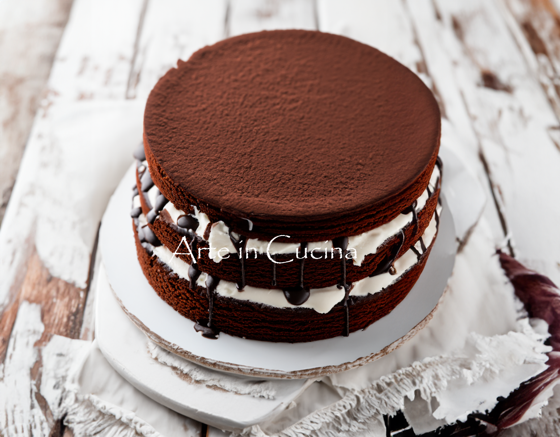 Chocolate Paradise Semifreddo Cake