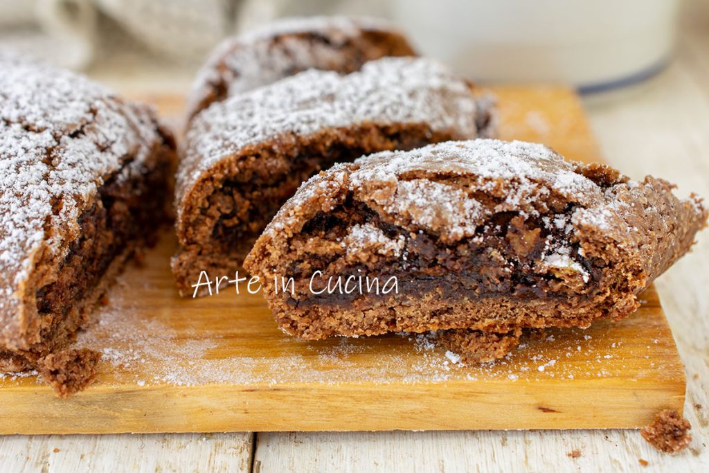 Chocolate Roll Tart with Nutella