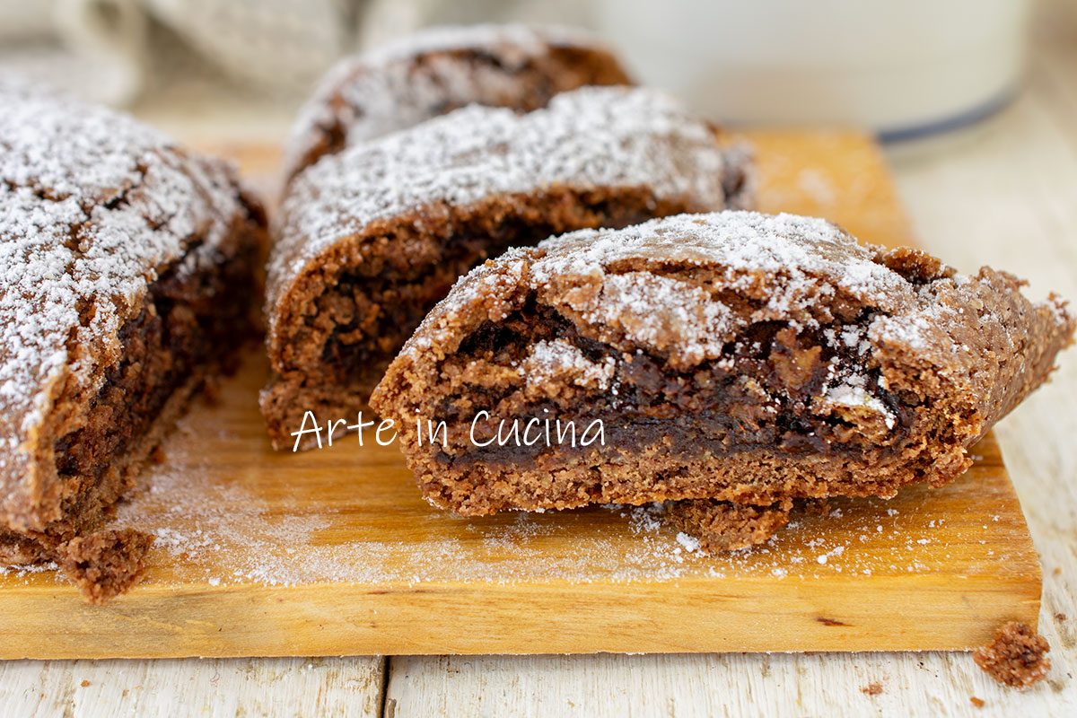 Chocolate Roll Tart with Nutella