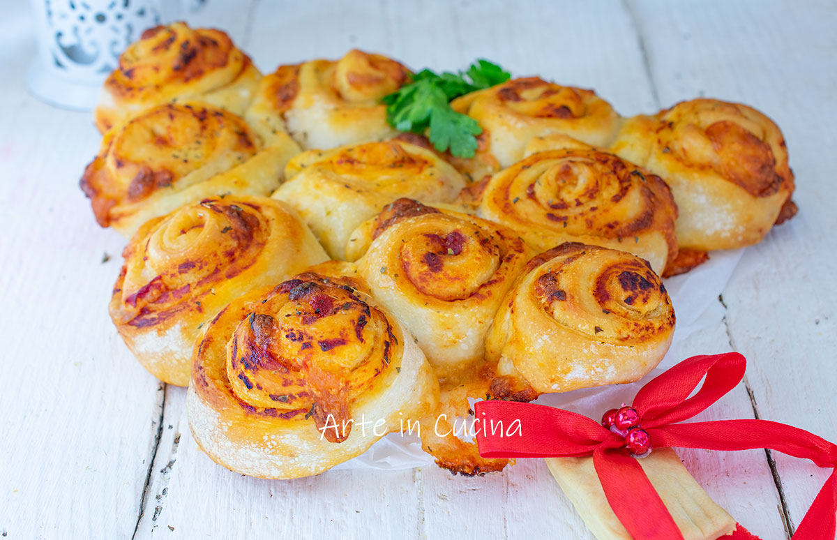 Christmas Tree Pizza Appetizer