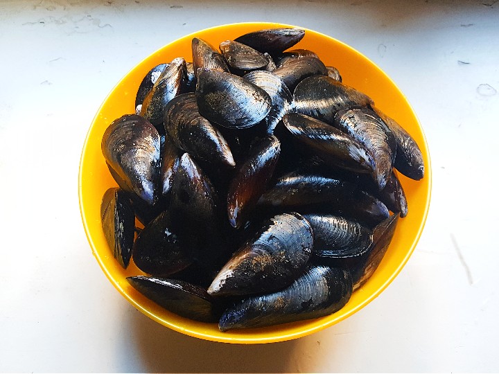Cleaned Mussels