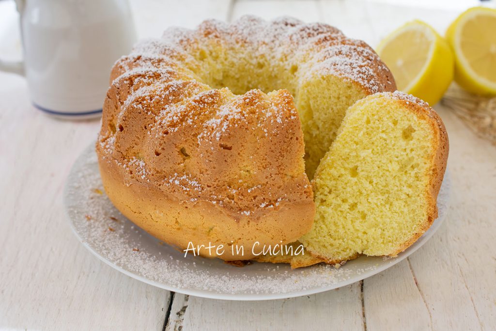 Cloud lemon bundt cake