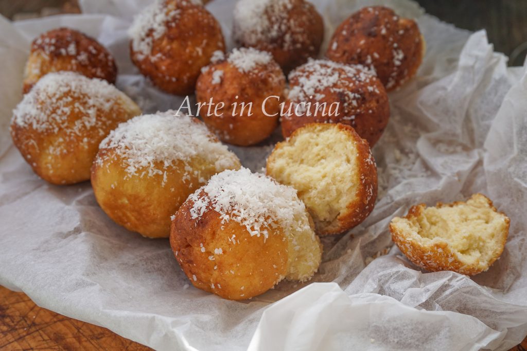 Coconut Sweet Carnival Castagnole