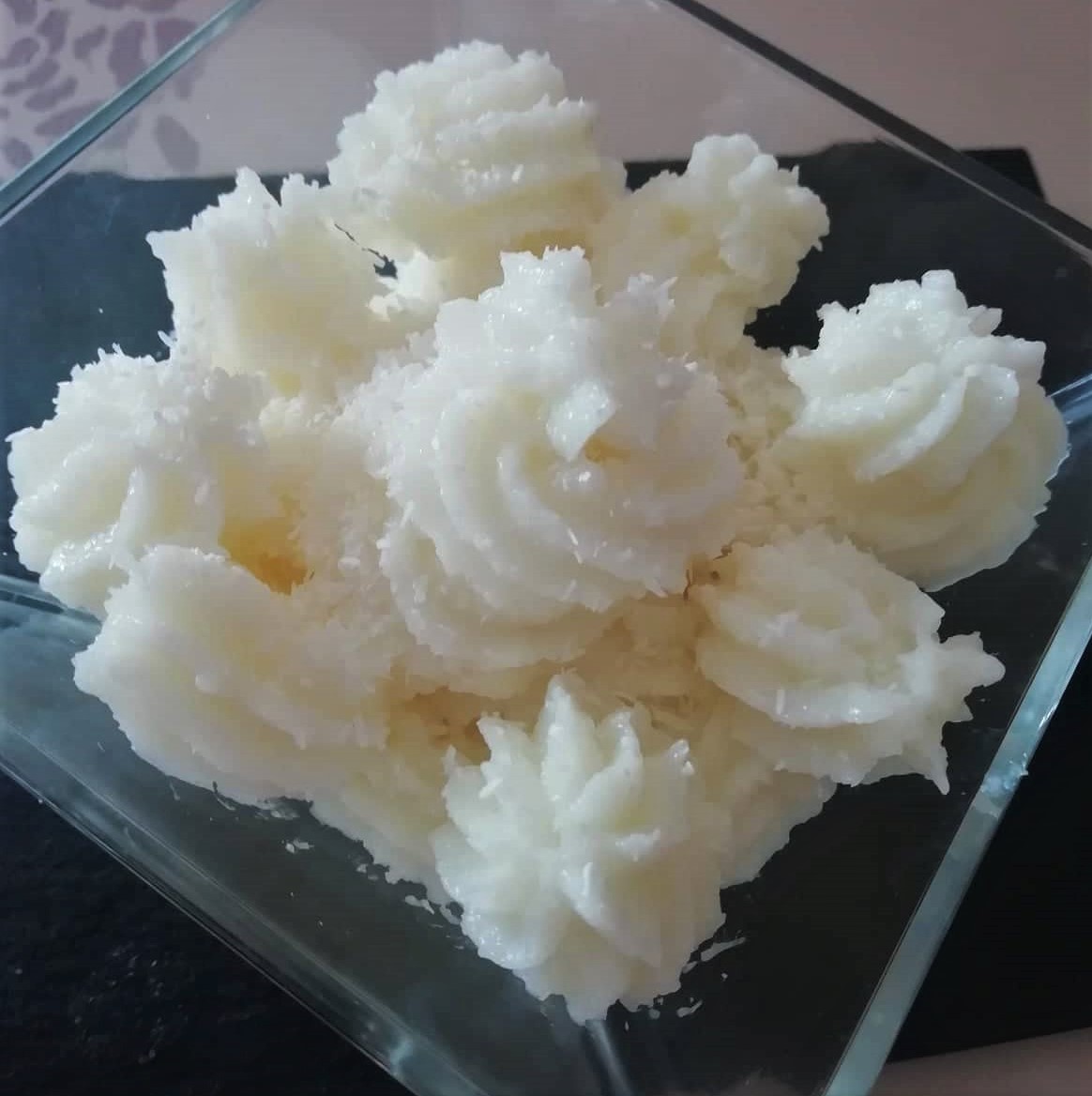 COCONUT CREAM without eggs and flour