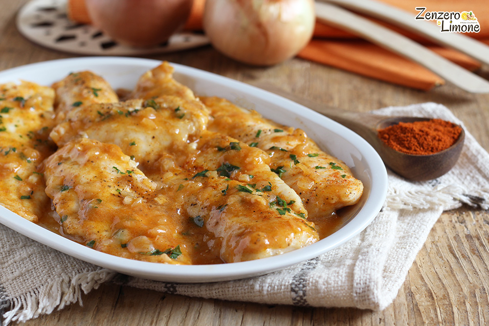 cod fillets with paprika