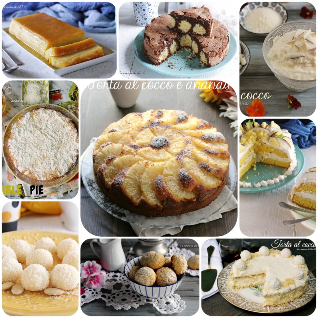 collection of coconut recipes