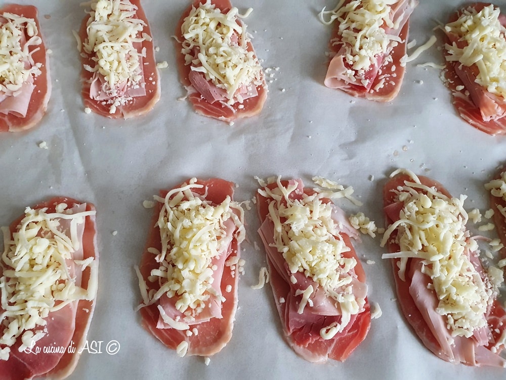 cooked breaded pork loin rolls