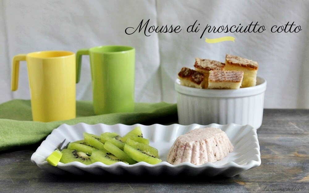cooked ham mousse