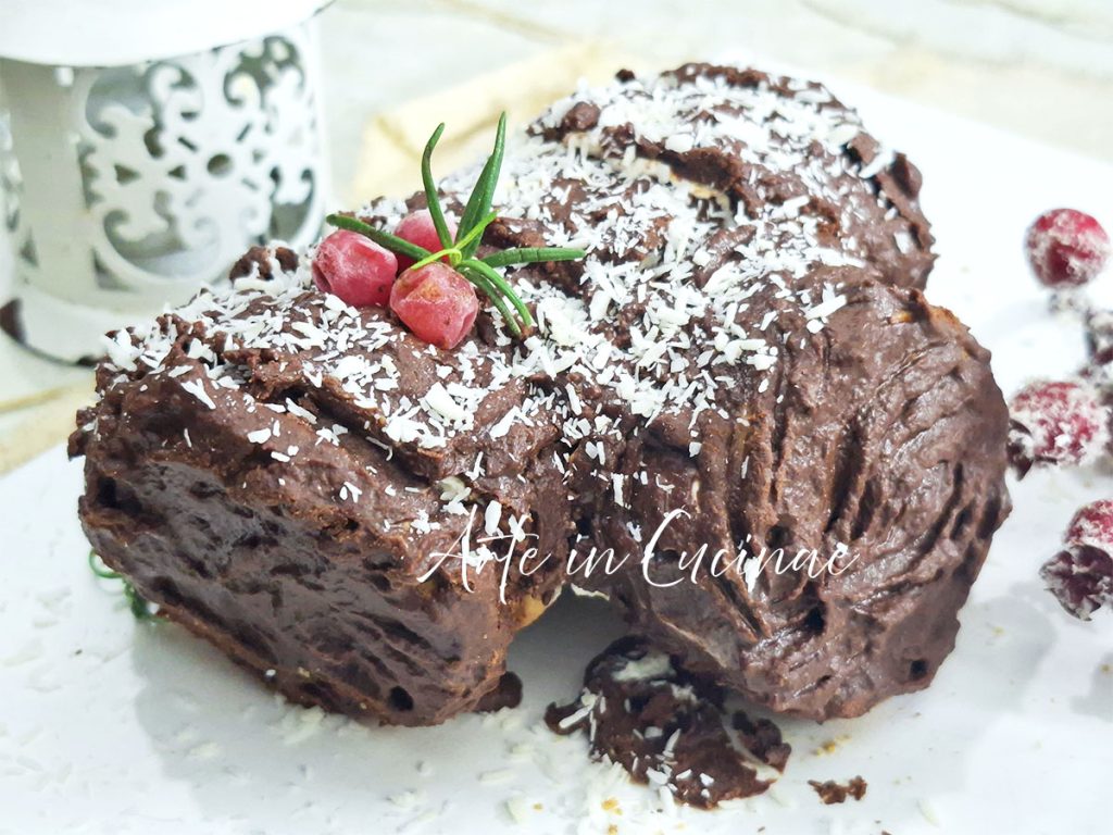 COOKIE ROLL with CREAM and NUTELLA