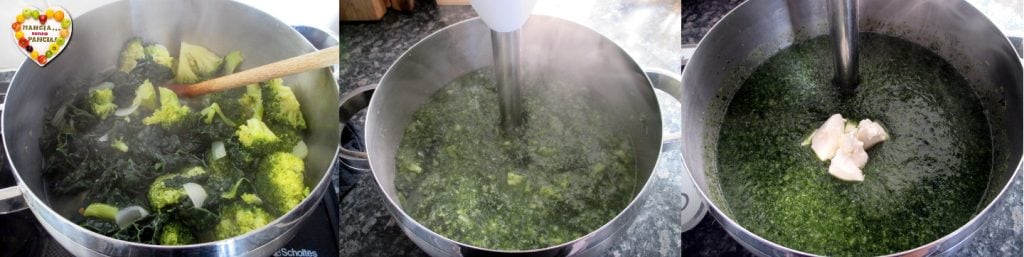 Creamy broccoli and kale soup, Eat without Belly