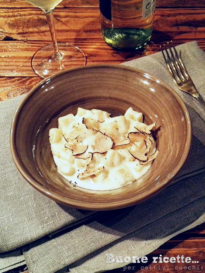 creamy truffle gnocchi
