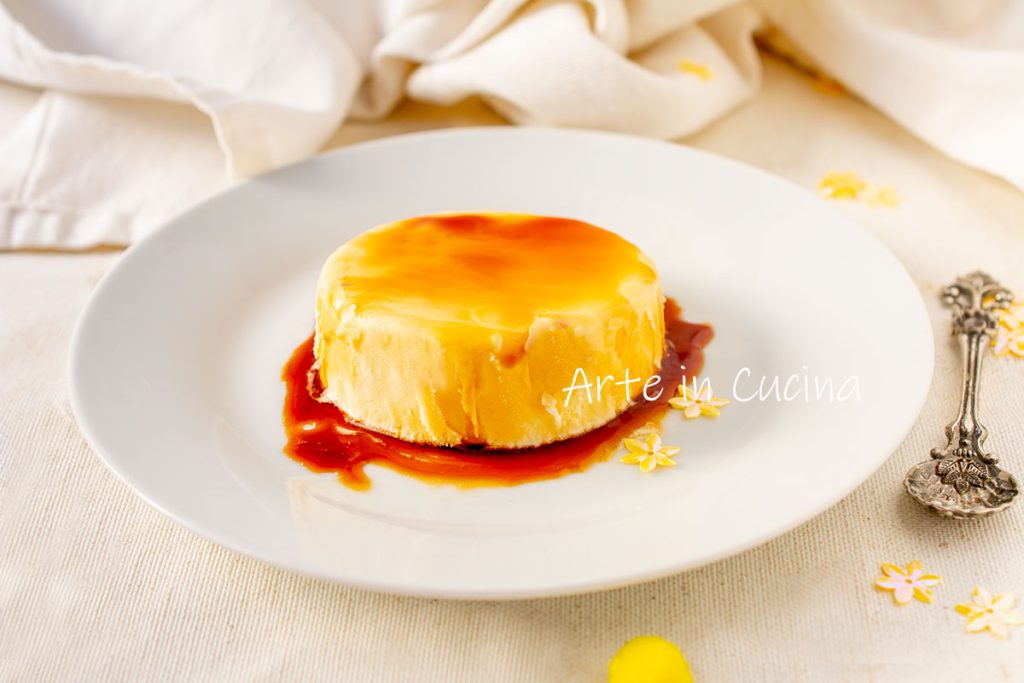 Creme Caramel Spoon Dessert
