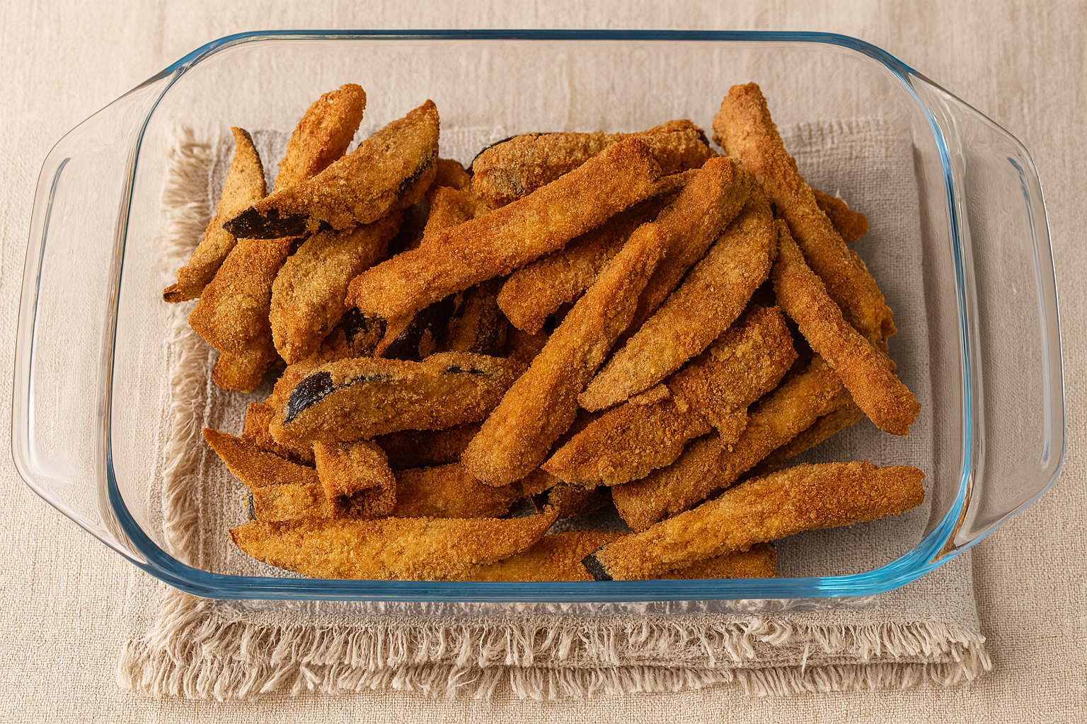 Crispy Eggplants in Air Fryer