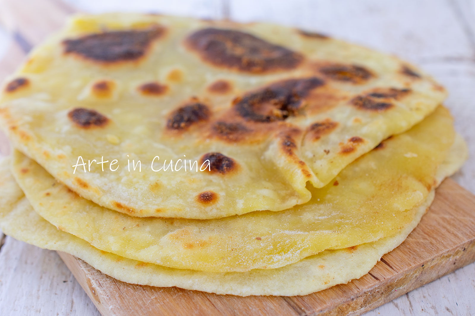 Crispy Corn Flour Sheets in a Pan