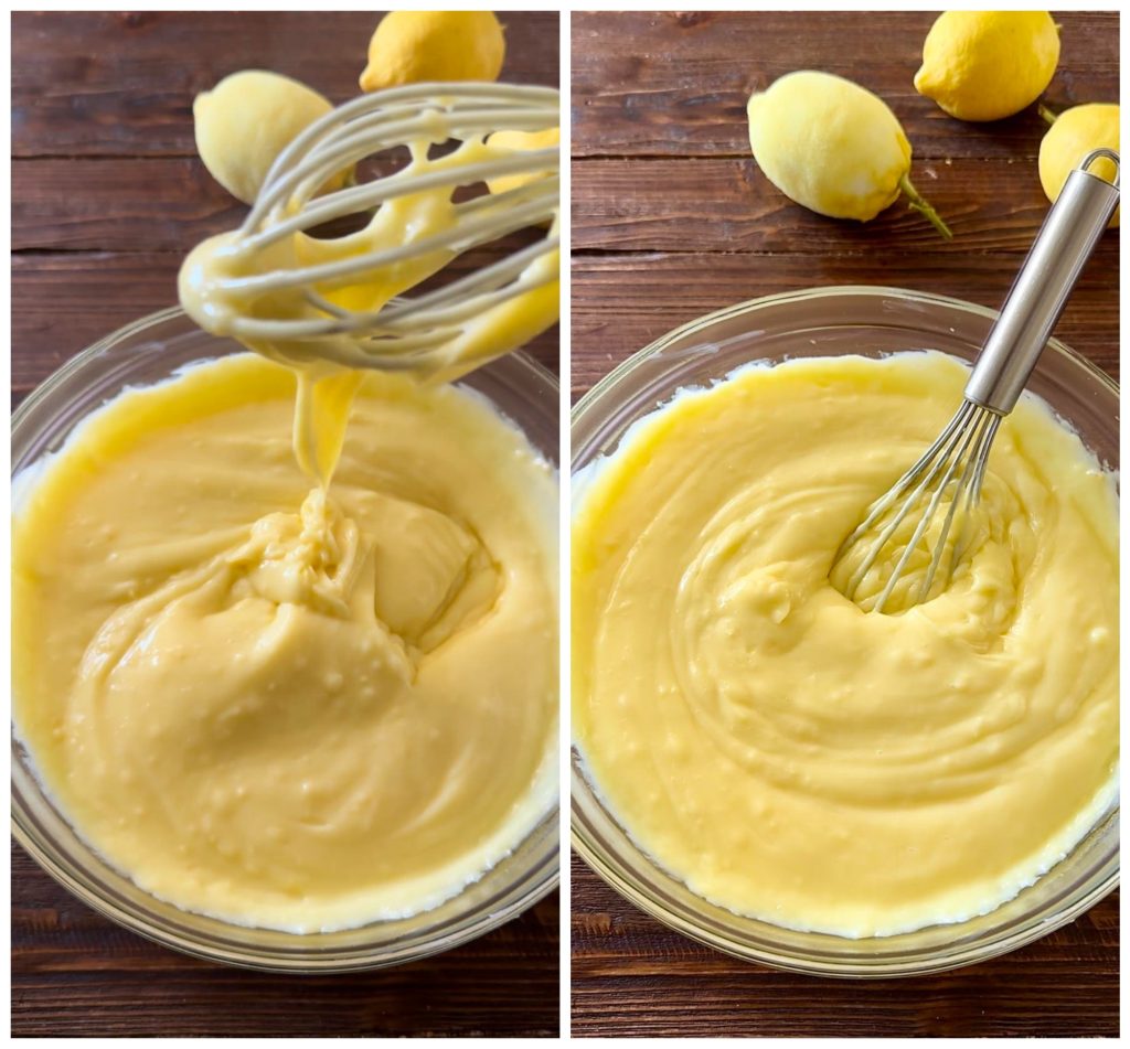 Give a good stir with a hand whisk and then cover with cling film in contact.