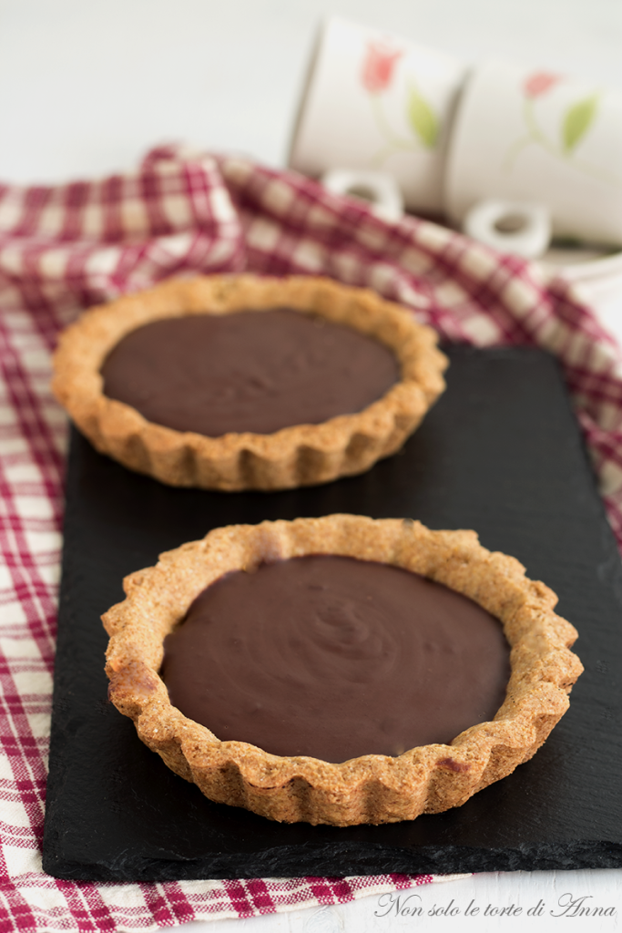 dark chocolate tart