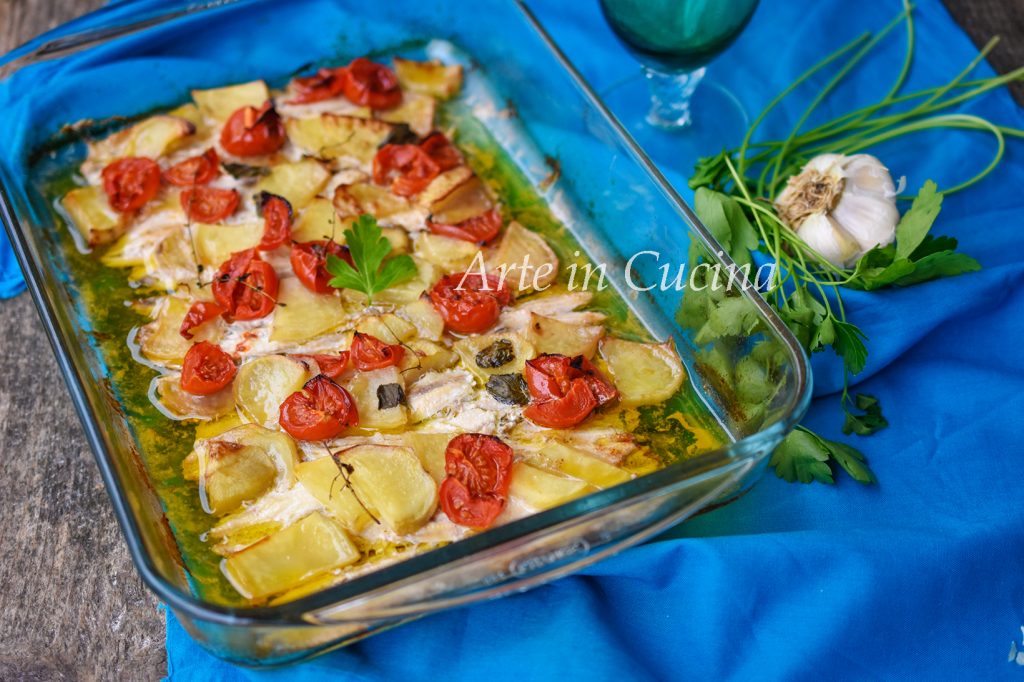 Deboned Baked Anchovies with Potatoes