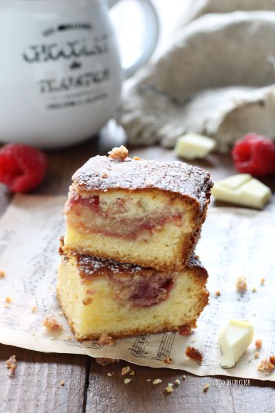dust with powdered sugar, cut into cubes and serve