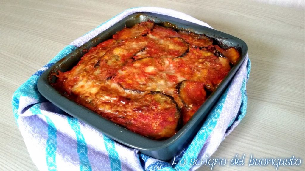 Parmigiana with Fried Eggplants