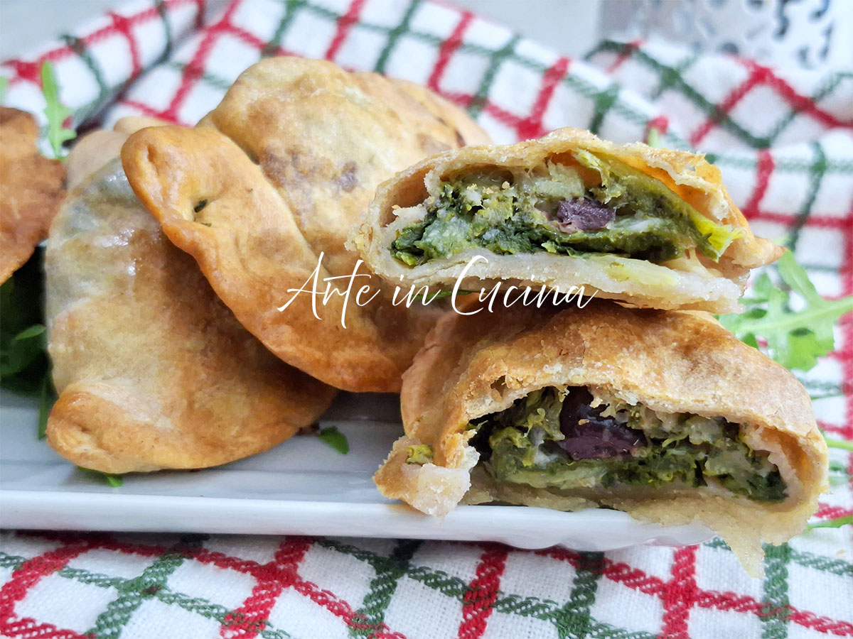 ESCAROLE CALZONES quick appetizer