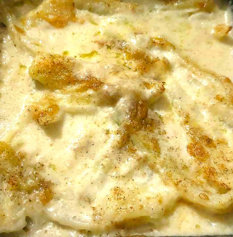 FENNEL AU GRATIN WITH CREAM