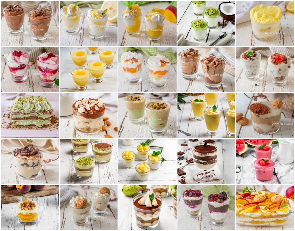 Ferragosto: quick spoon desserts
