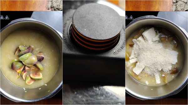 finish cooking and mix with cheese