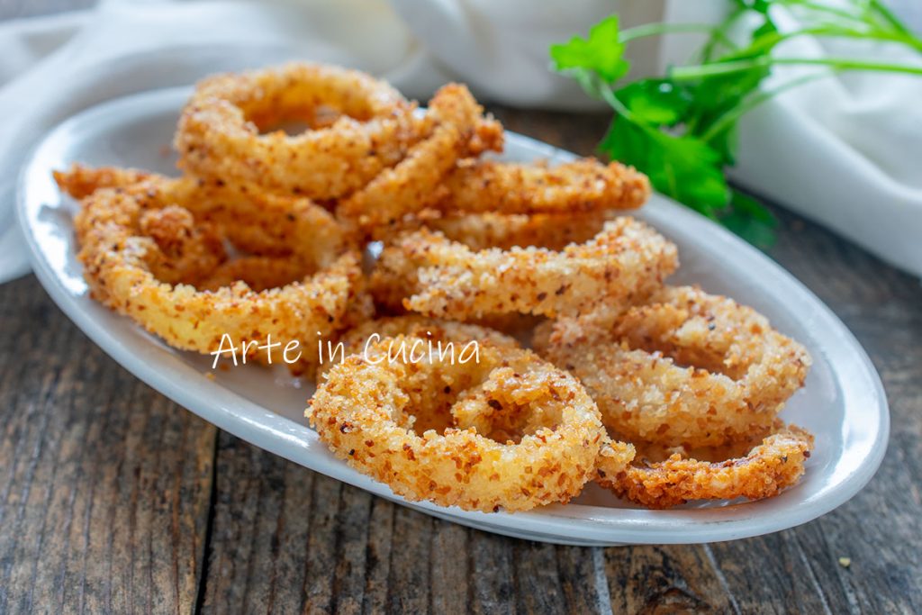 Fried and Grated Onion Rings