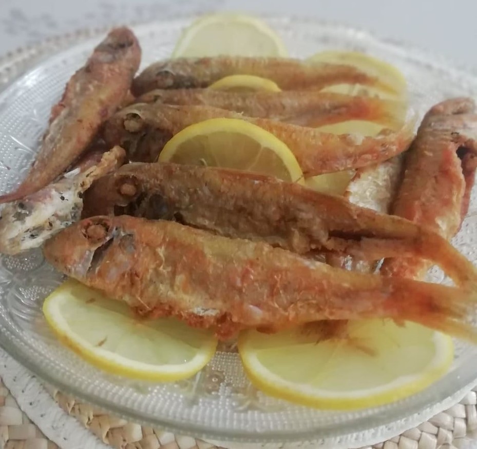Golden Fried Red Mullets