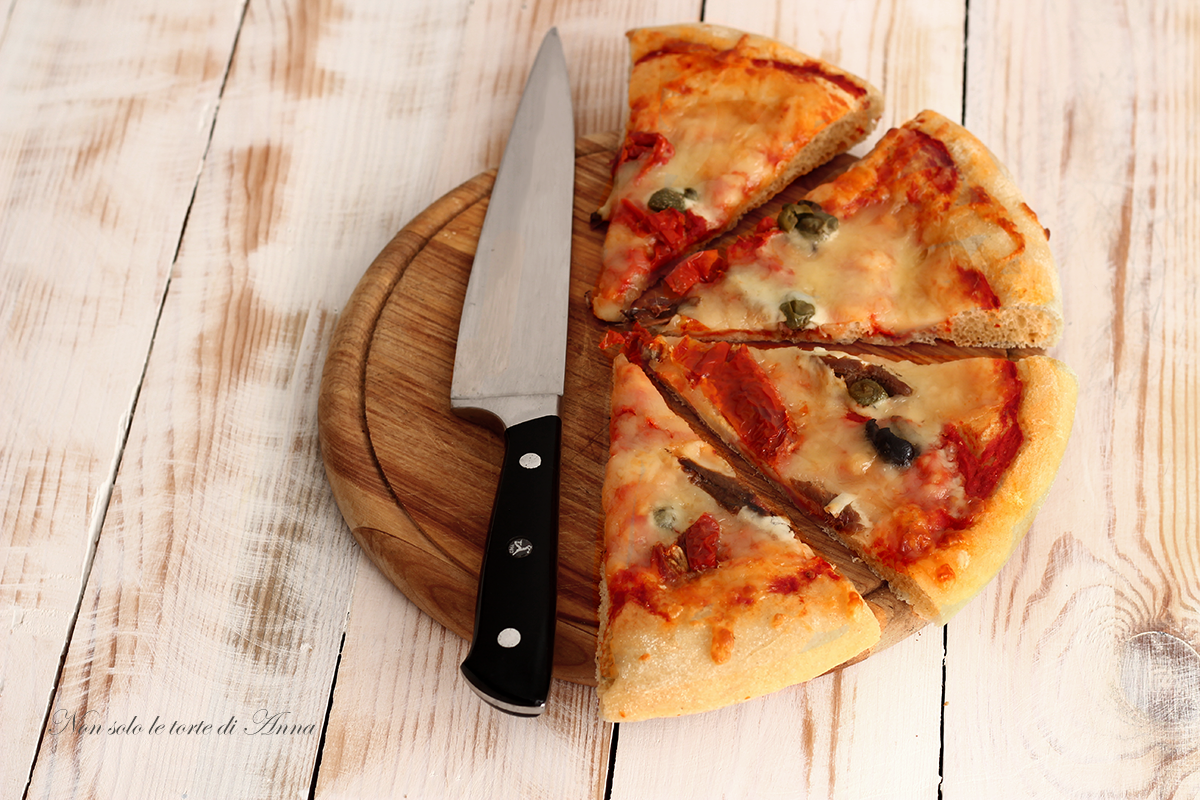 Homemade Pizza with Fresh Yeast