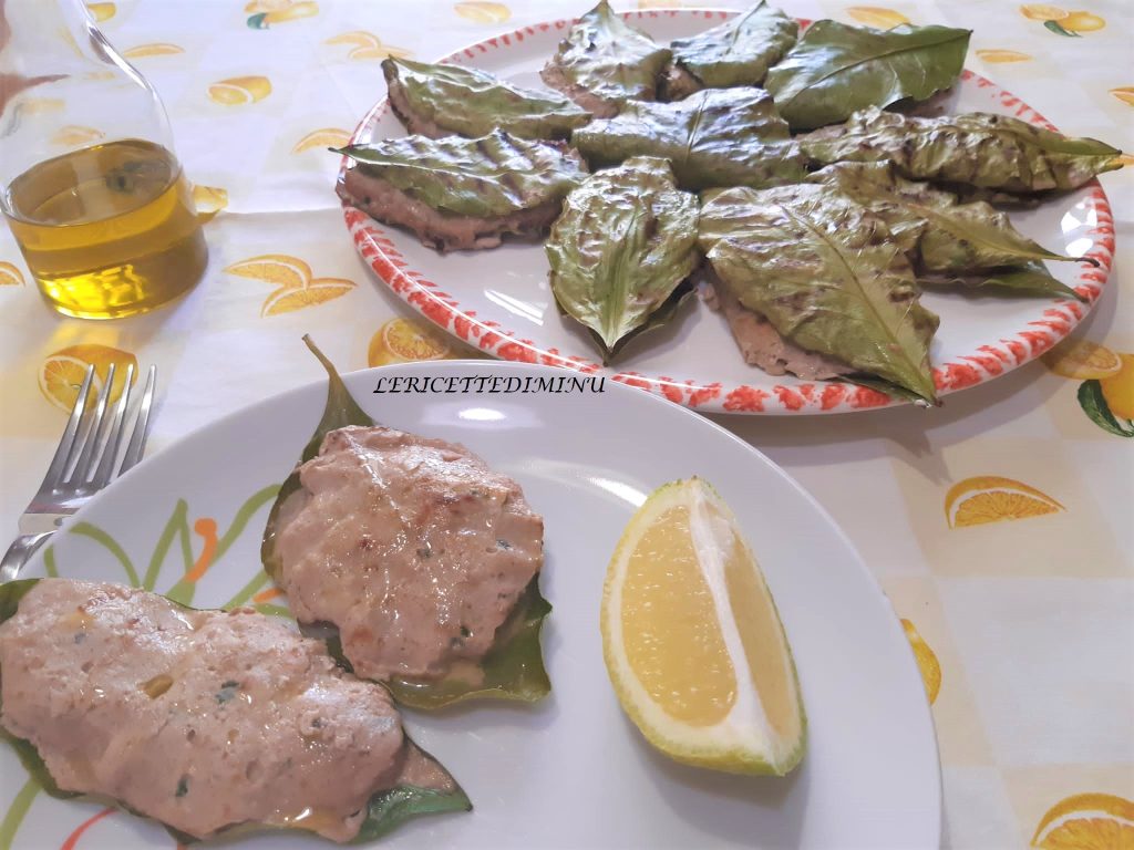 Meatballs in Lemon Leaves