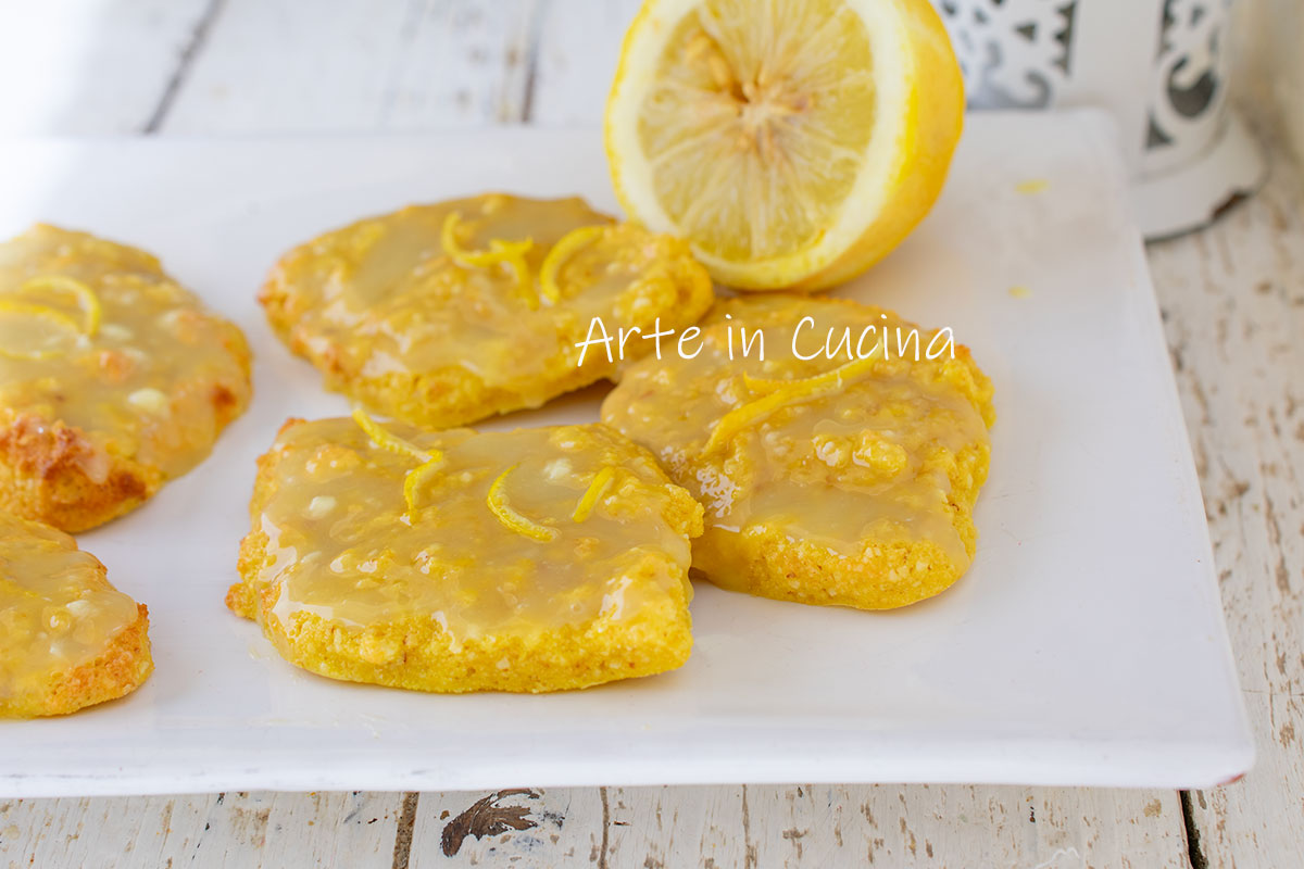 Lemon and White Chocolate Mostaccioli