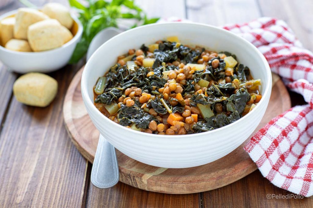 lentil and kale soup