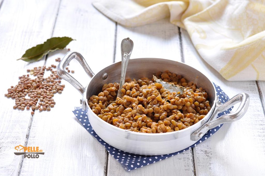 braised lentils