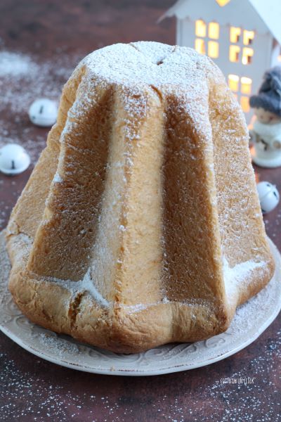let cool, remove from the mold and dust with powdered sugar