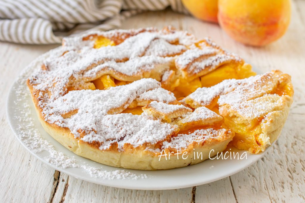 Light Peach Breakfast Tart