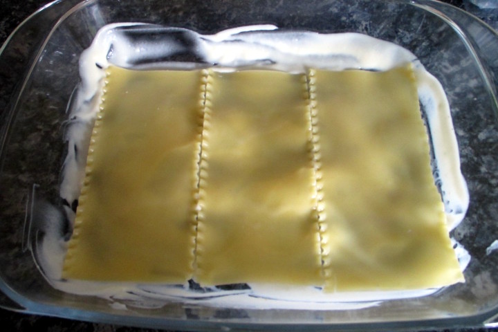 Light Vegan Lasagna - prep, Mangia senza Pancia