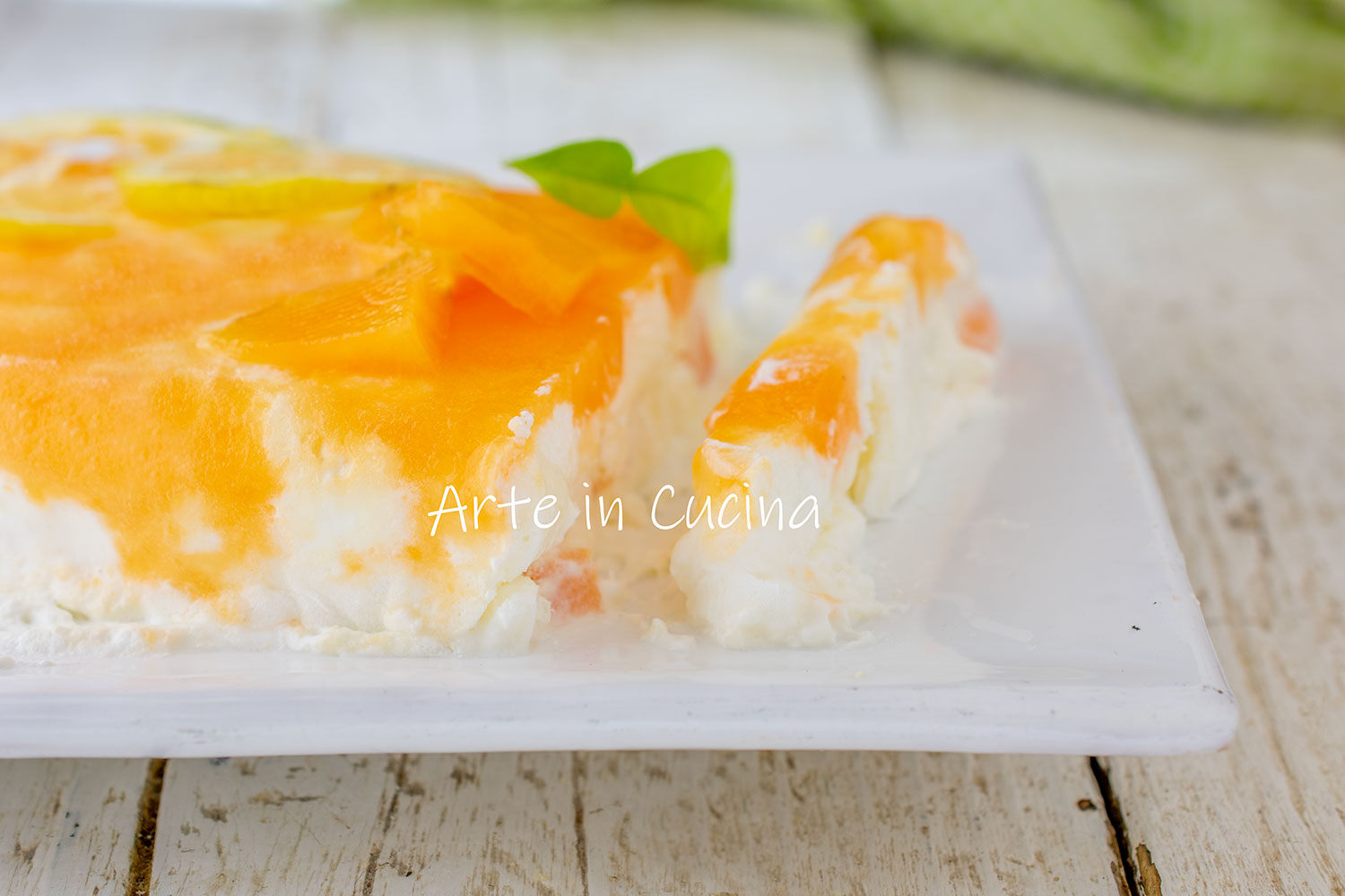 Melon and Yogurt Terrine