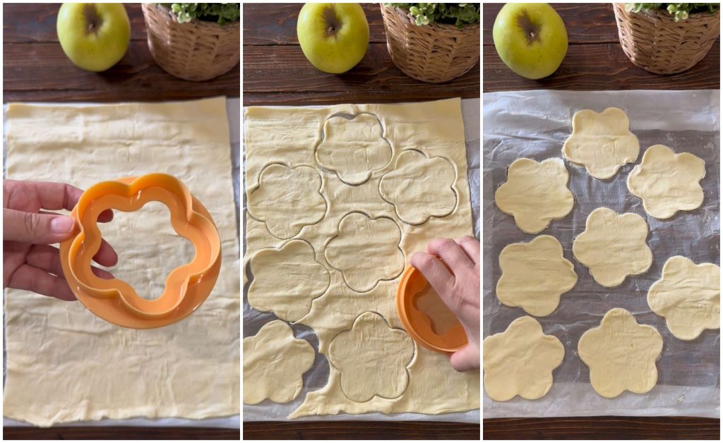 mini apple tarte tatins