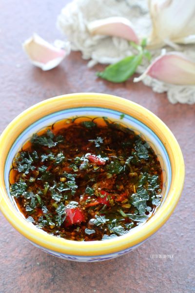 mix the sauce and serve it with grilled meats