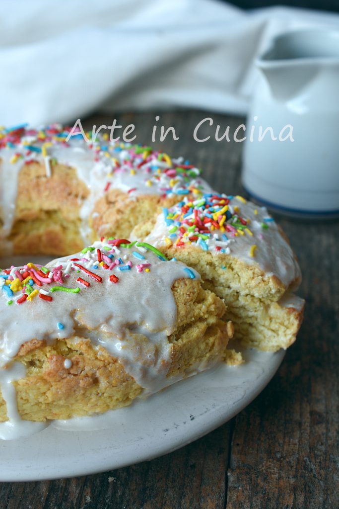 Neapolitan Squarcella Easter Cake