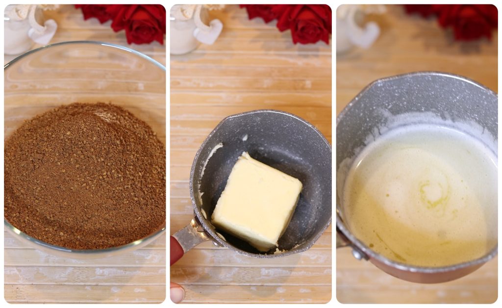 no-bake crumble cake