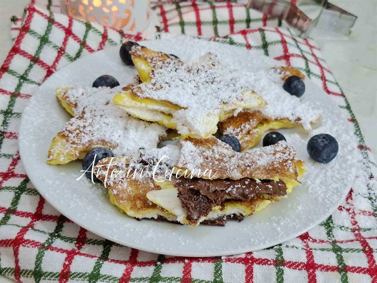 NUTELLA FRENCH TOAST STARS