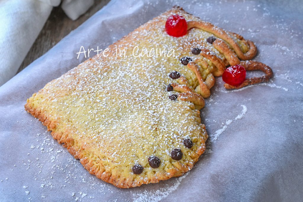 Nutella Shortcrust Pastry Stocking - Befana's Sweet Treat