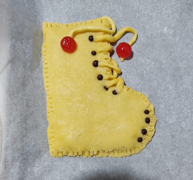 Nutella Shortcrust Pastry Stocking - Befana's Sweet Treat