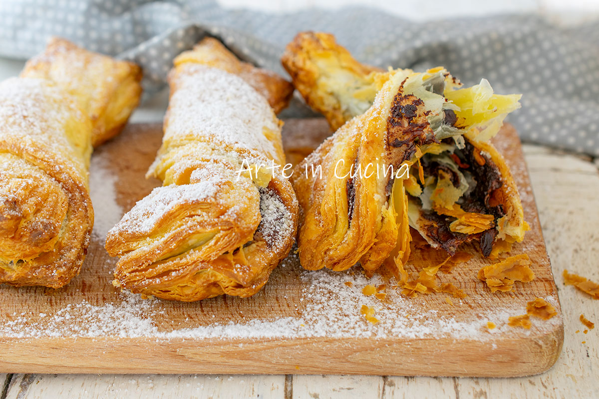 Easy and Quick Nutella Twists