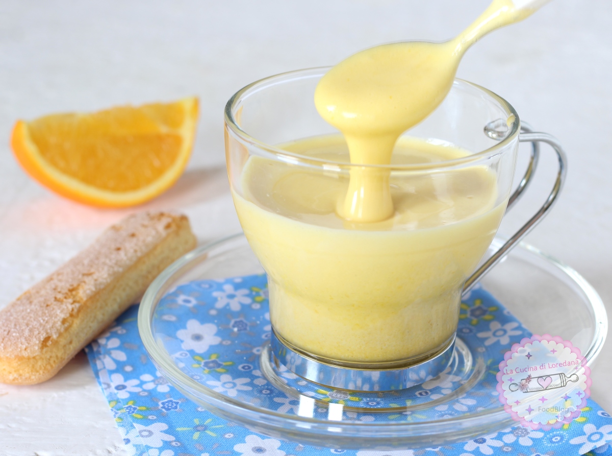 ORANGE ZABAGLIONE the recipe for a sweet treat